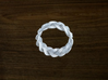 Turk's Head Knot Ring 3 Part X 13 Bight - Size 7.5 3d printed 