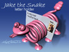 Jake the Snake letter holder 3d printed Jake the Snake can help keep your letters and bills organized