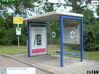 2 Modern Bus-stops (1:160) 3d printed 