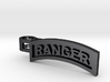 Ranger Tab Tie Bar 3d printed 