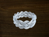 Turk's Head Knot Ring 4 Part X 13 Bight - Size 17 3d printed 