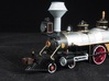 HO scale old time locomotive smokestack set 1 3d printed 