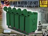 1-18 Military Water Can 5 Units 3d printed 
