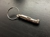 Graflex Saber Keychain 3d printed Polished Nickel Steel