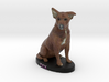 Custom Dog Figurine - Tex 3d printed 
