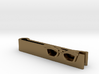Hipster Glasses Tie-Clip Female 3d printed 
