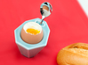Egg Cup "Poly" 3d printed 