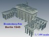 1-144 Brandenburg Gate Ruins 3d printed 