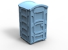 Portable Toilet 01. Z Scale (1:220) 3d printed 