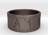 I AM  | AM I Ring - Size 6 3d printed 