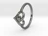 Heart Ring Size 5.5 3d printed 