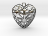 HEART pendant 3d printed 