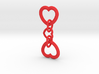 Valentine's Interlocking Hearts 3d printed 