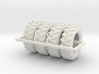 1/64 480/70r34 R1 X 4 Tractor Tires 3d printed 