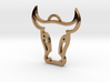Bull Head Pendant 3d printed 