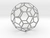 Truncated Icosahedron 3d printed 