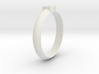 Ø18.19 Mm Design Block Arrow Ring/Ø0.716 inch 3d printed 