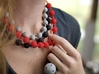 Textured Ball Necklace - 46cm 3d printed 