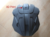 Iron Man Mark IV/Mark VI Lower Neck Armor (Back) 3d printed 3D print incorporated into Back Armor, Sanded & Primed