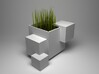 Odd Cubic planter 3d printed 