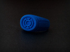 Blue Lantern Ring 3d printed Photo of the ring in Blue Strong & Flexible.