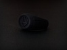 Black Lantern Ring 3d printed Photo of the ring in Black Strong & Flexible.