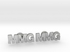 Monogram Cufflinks MMG 3d printed 