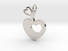Apple of my Heart Pendant - Amour Collection 3d printed 