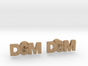Monogram Cufflinks DGM 3d printed 