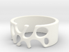 Ring with holes - 20.6 mm / size 11 3d printed 
