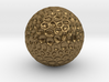 DRAW geo - sphere alien egg golf ball 3d printed 