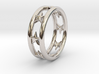 Ring Of Linestars 14.1mm Size 3 3d printed 