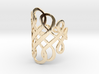 Celtic Knot Ring Size 8 3d printed 