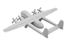 1:500 - Armstrong Whitworth Argosy [A][x2] 3d printed 