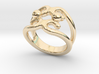 Two Bubbles Ring 18 - Italian Size 18 3d printed 