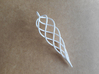 Wireframe Icicle Christmas Decoration 3d printed 