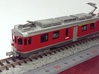 N scale Electoric car ABe4/4 54 3d printed Assembly sample