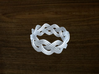 Turk's Head Knot Ring 3 Part X 10 Bight - Size 11 3d printed 