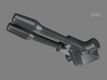 Star Bird toy gun turret 3d printed 