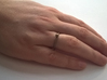 Pearl ring UNIK - size 52 3d printed 