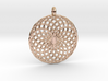 18 Ring Pendant - Flower of Life 3d printed 