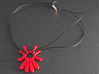 Summer 's here (pendant) 3d printed Summer's here (Coral Red Strong & Flexible)