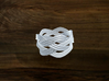 Turk's Head Knot Ring 4 Part X 5 Bight - Size 7.5 3d printed 