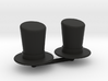 Top Hat Boardgame Counters (x2) 3d printed 