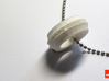 Bearing-ring (pendant) 3d printed In White Strong & Flexible