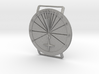 27.75N Sundial Wristwatch With Compass Rose 3d printed 
