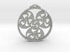 Triskele Pendant / Earring 3d printed 