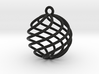 Big spherical crystal therapy cage 3d printed 