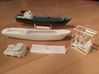 Coaster 840, Hull (1:200, RC) 3d printed all parts of the kit for coaster 