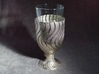 Kiddush Cup 3d printed Shown with the included glass cup